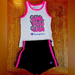 Girls 3t Champion Shirt and Short